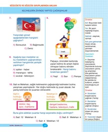 3. Sınıf İpuçlu Türkçe Yeni Nesil Soru Bankası - Thumbnail