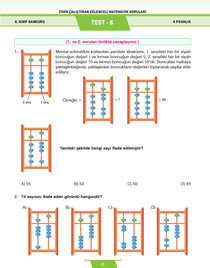 4. Sınıf Zihin Çalıştıran Eğlenceli Kanguru Matematik Soruları - Thumbnail