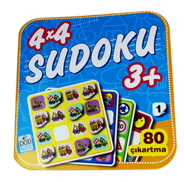 4X4 Sudoku - 1 (3 Yaş) - Thumbnail