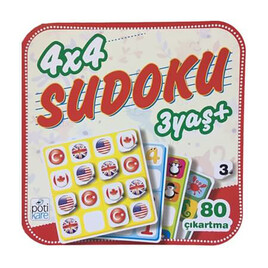 4X4 Sudoku - 3 (3 Yaş) - Thumbnail