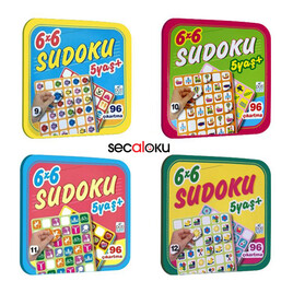 6X6 Sudoku 4'lü Set (5 Yaş) - Thumbnail