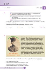8. Sınıf LGS T.C. İnkılap Tarihi ve Atatürkçülük Yeni Nesil Soru Bankası - Thumbnail