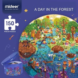 A Day in The Forest - 150 Pcs Puzzle - Thumbnail