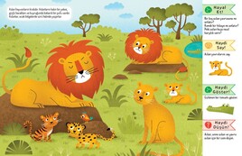 Eğlenceli Öğretici Aktivite Kitabı - Doğal Yaşamda Safari - Thumbnail