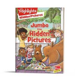 Jumbo Kitap Hidden Pictures Dikkat Geliştirme Serisi - Thumbnail