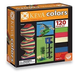 Keva Colors Renkli Ahşap Blok Oyunu - Thumbnail