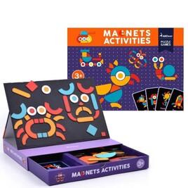 Mideer Magnetic Puzzle Board - Activities - Manyetik Aktiviteler Eğitici Oyun Yapbozu - Thumbnail