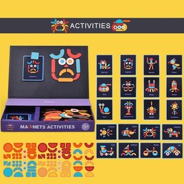 Mideer Magnetic Puzzle Board - Activities - Manyetik Aktiviteler Eğitici Oyun Yapbozu - Thumbnail