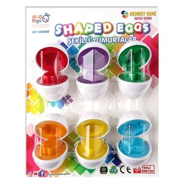 Sembollerle Şekilli Yumurtalar 6'lı Set - Thumbnail